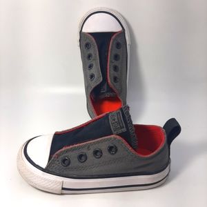 Converse Velcro Low Profile Sneakers Bump Toe